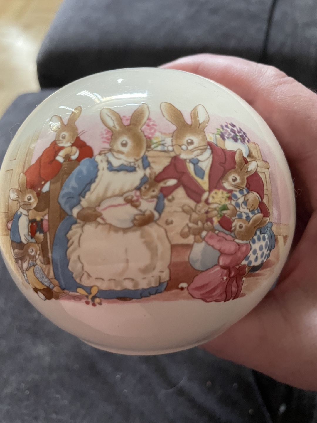 Royal doulton Peter Rabbit piggy bank thumbnail