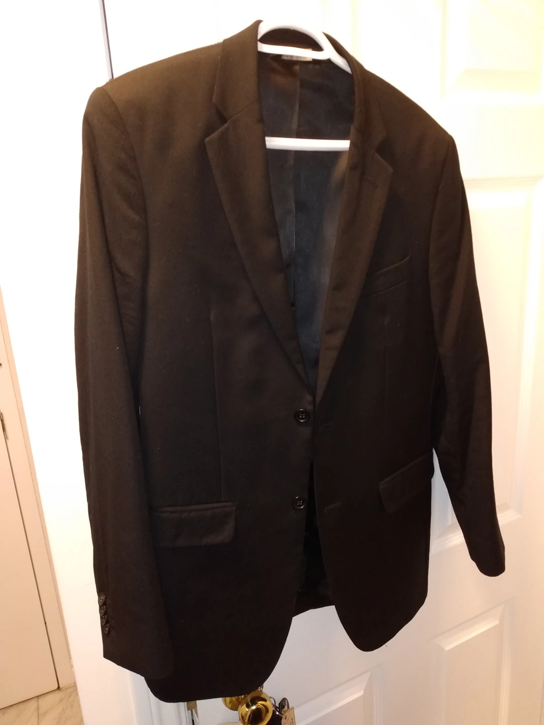 black suit