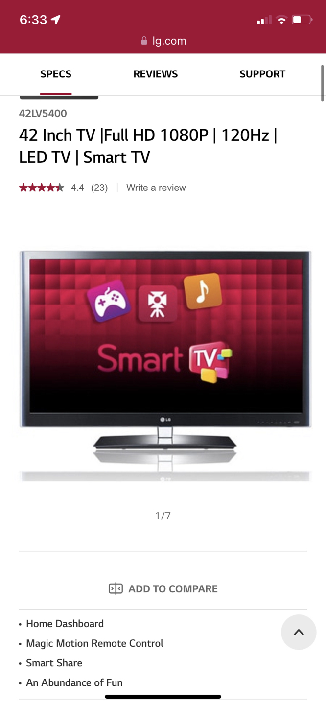 Tv 42 inch - photo 2