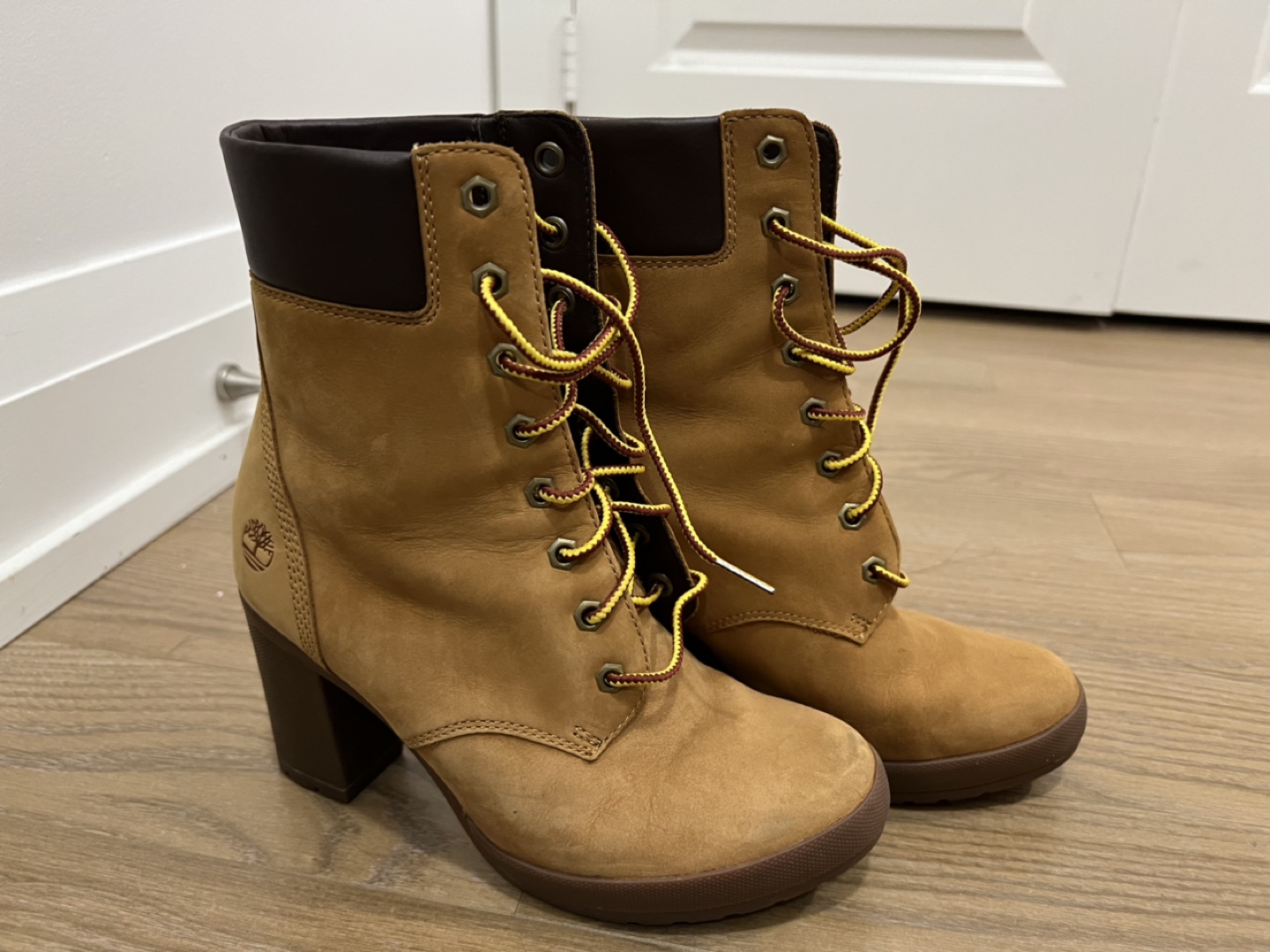women's high heel timberland boots