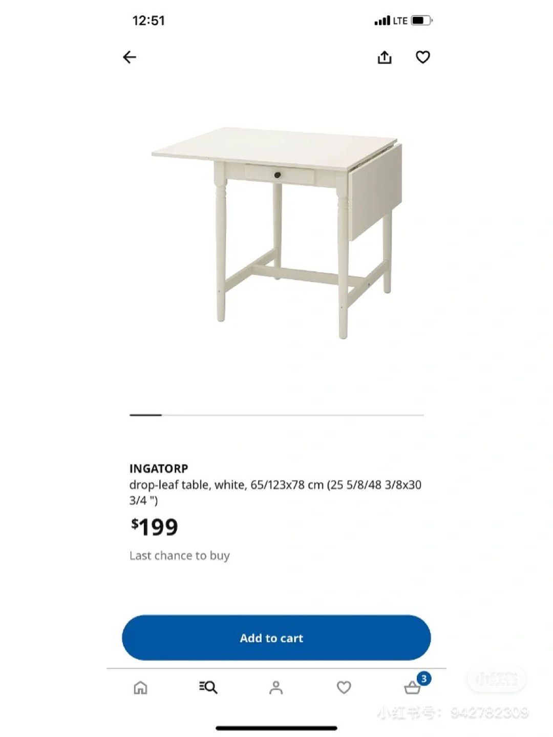IKEA Table for sale!