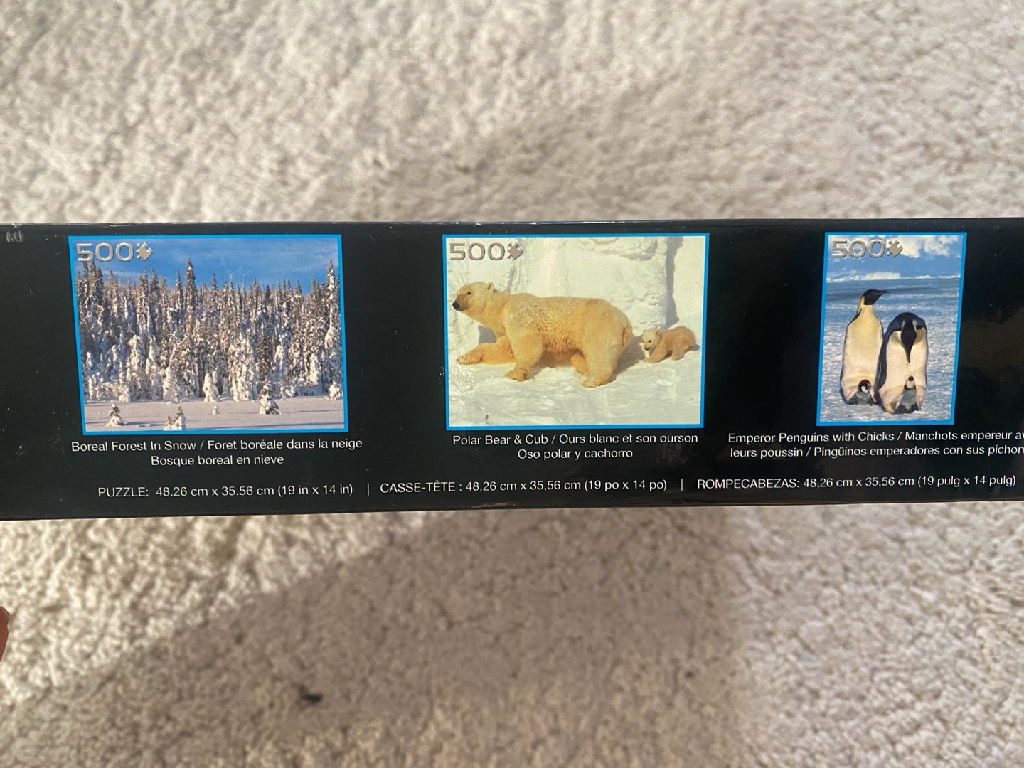 8 Jigsaw Puzzles, each puzzle 500 pieces image indicator(8)