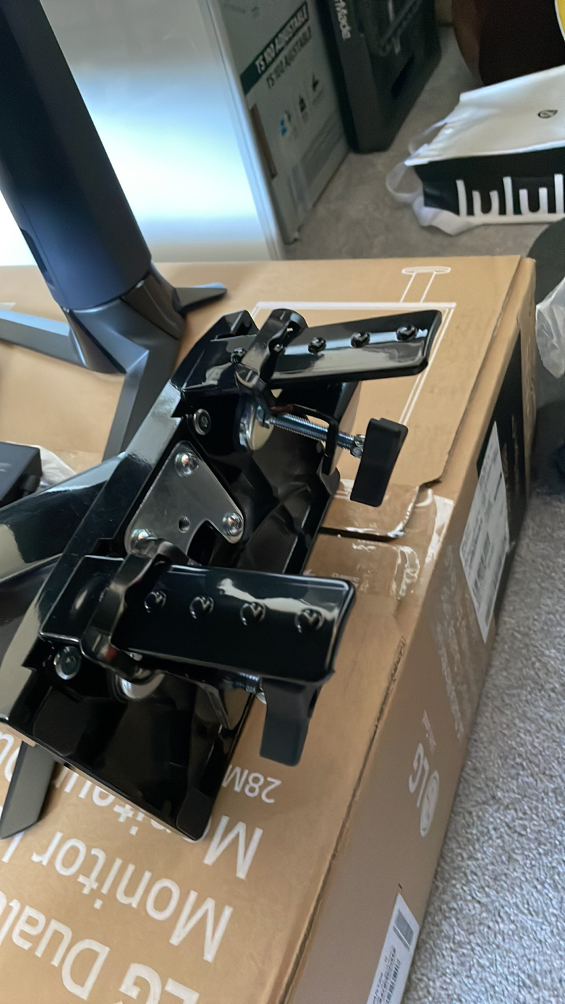 Asus Rog Strix XV43V 43” Ultrawide Monitor with arm mount. - photo 3