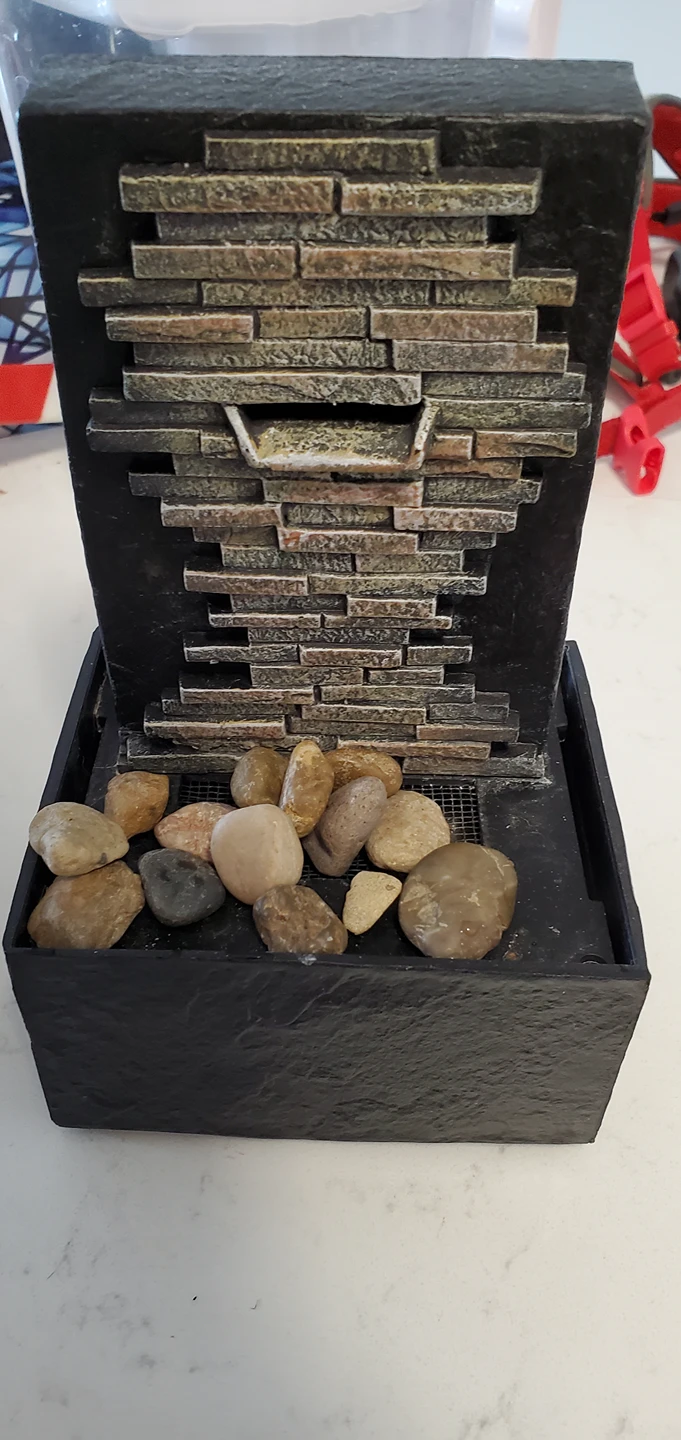 waterfall tabletop decoration