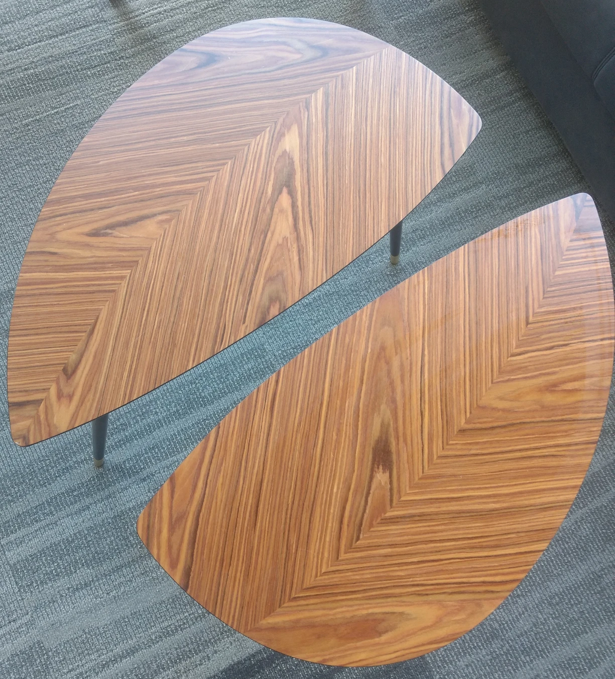 Asymmetrical Coffee Tables x 2, $60 each - photo 3