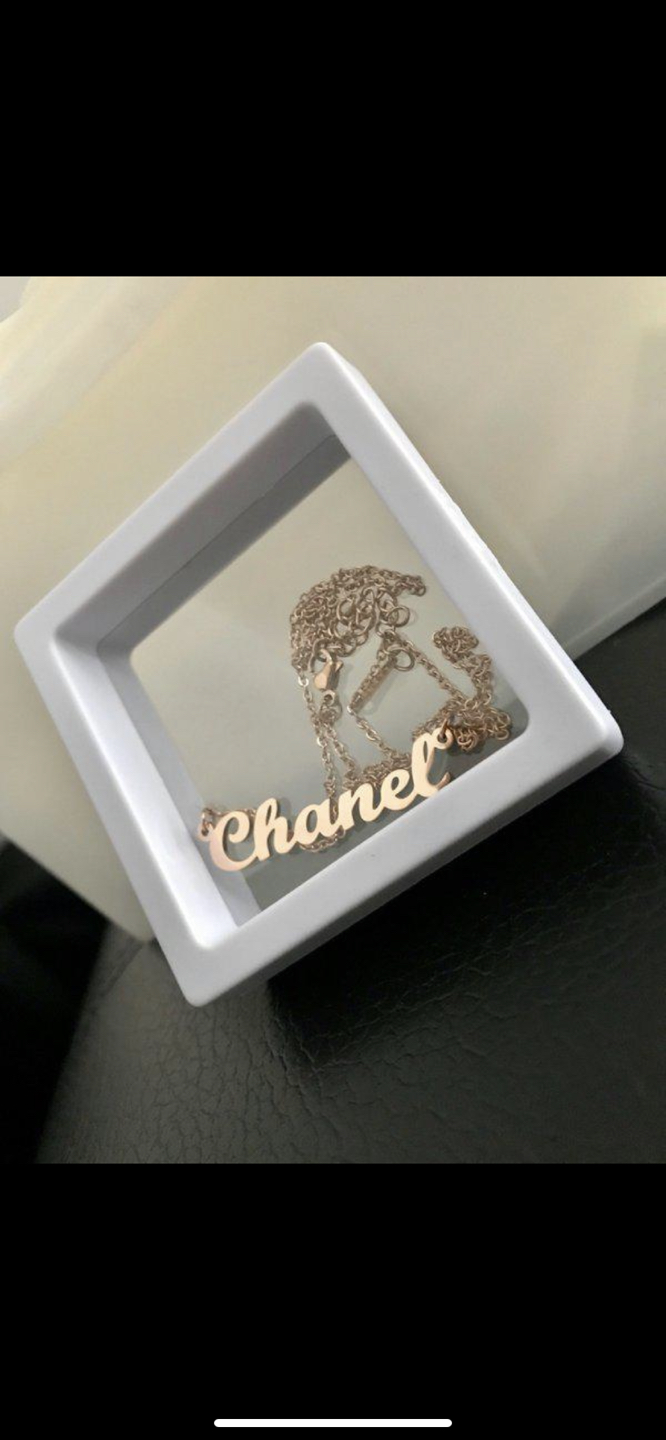 Chanel Name Necklace thumbnail
