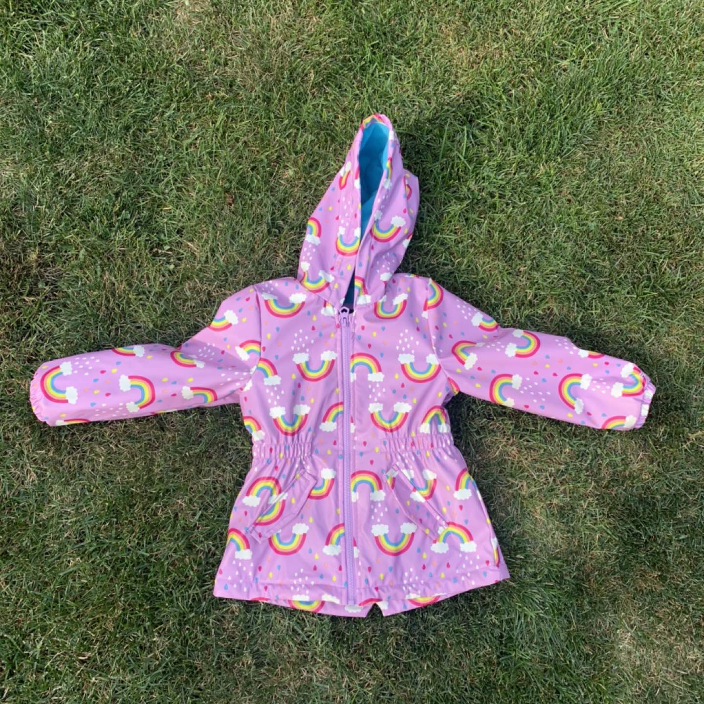 Girls raincoat size 4 thumbnail
