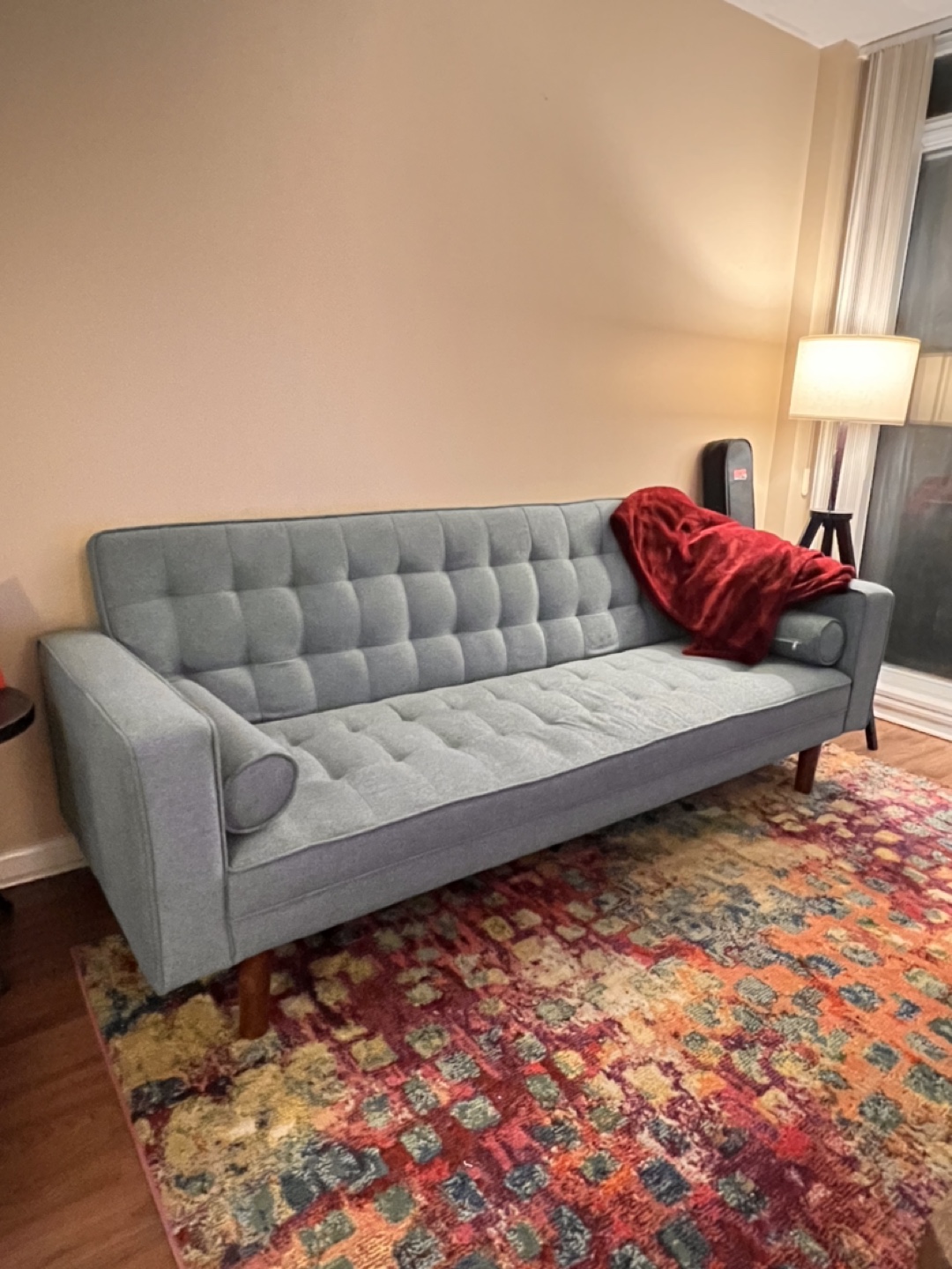 Sofa Bed with 2 Pillows - photo 2