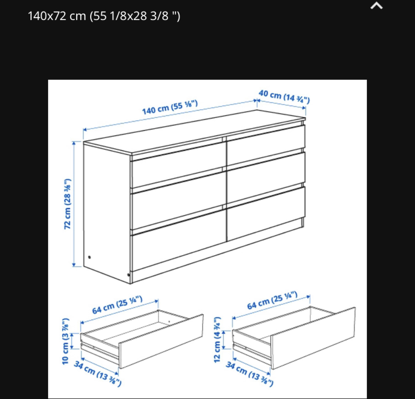 6 Drawer Dresser * IKEA - KULLEN - photo 4