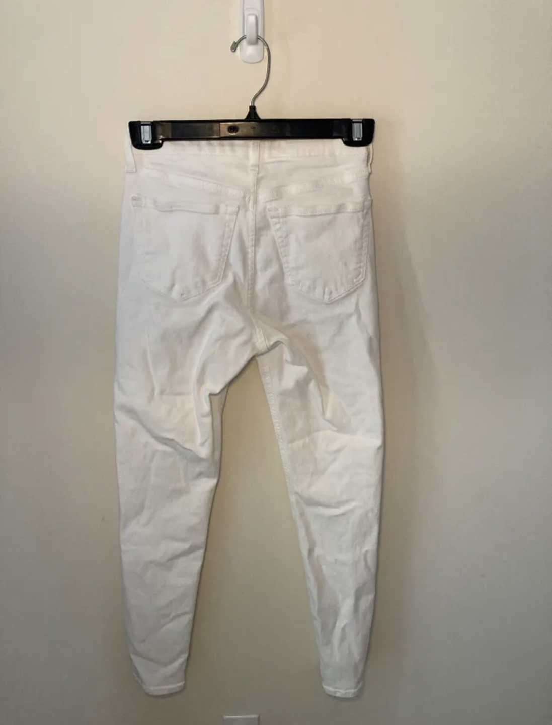 Topshop white stretchy jeans image indicator(3)