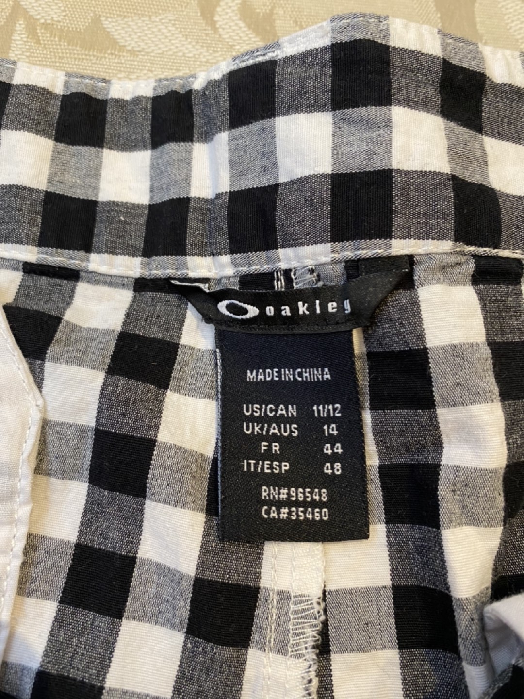 Women’s cotton shorts Oakley size 11/12 image indicator(4)