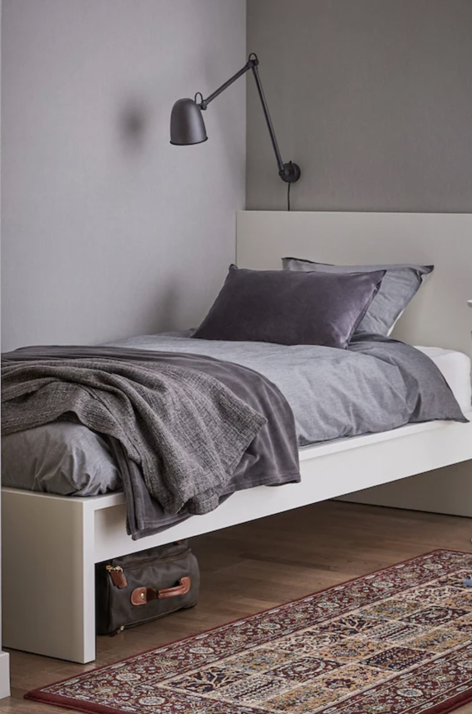 IKEA bed frame high -white - photo 4