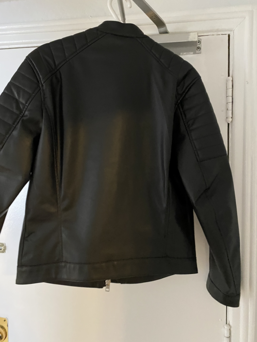H&m Leather Jacket Med Men - photo 2