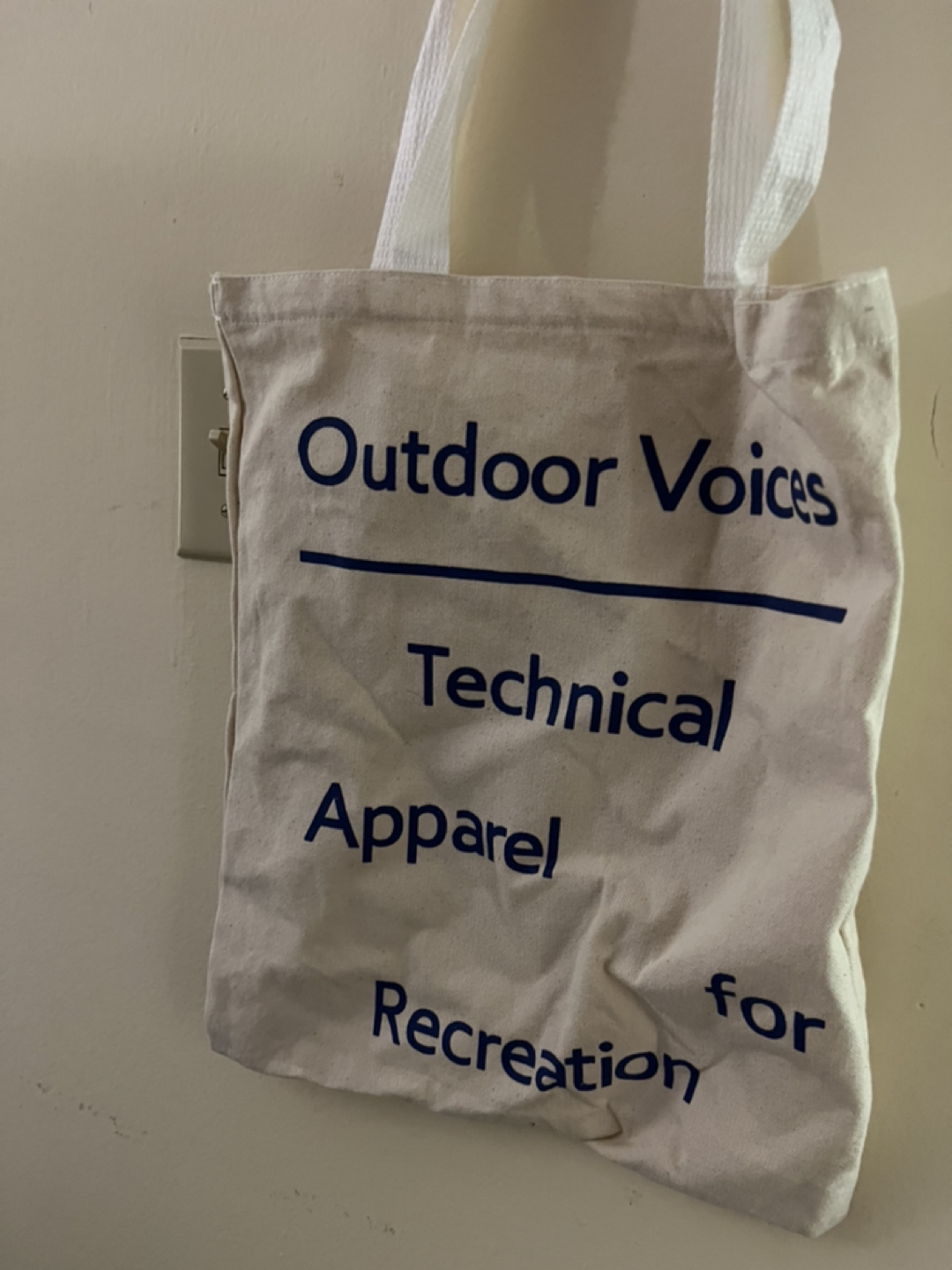 Outdoor Voices Signature Tote Bag thumbnail