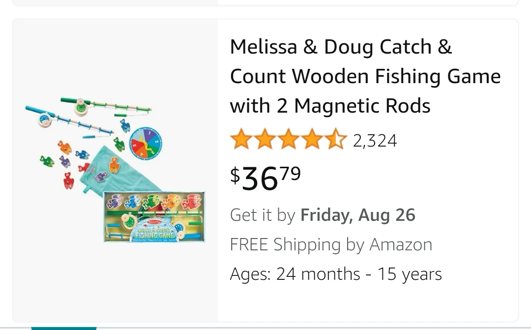 3+ age Fishing Toy - photo 3