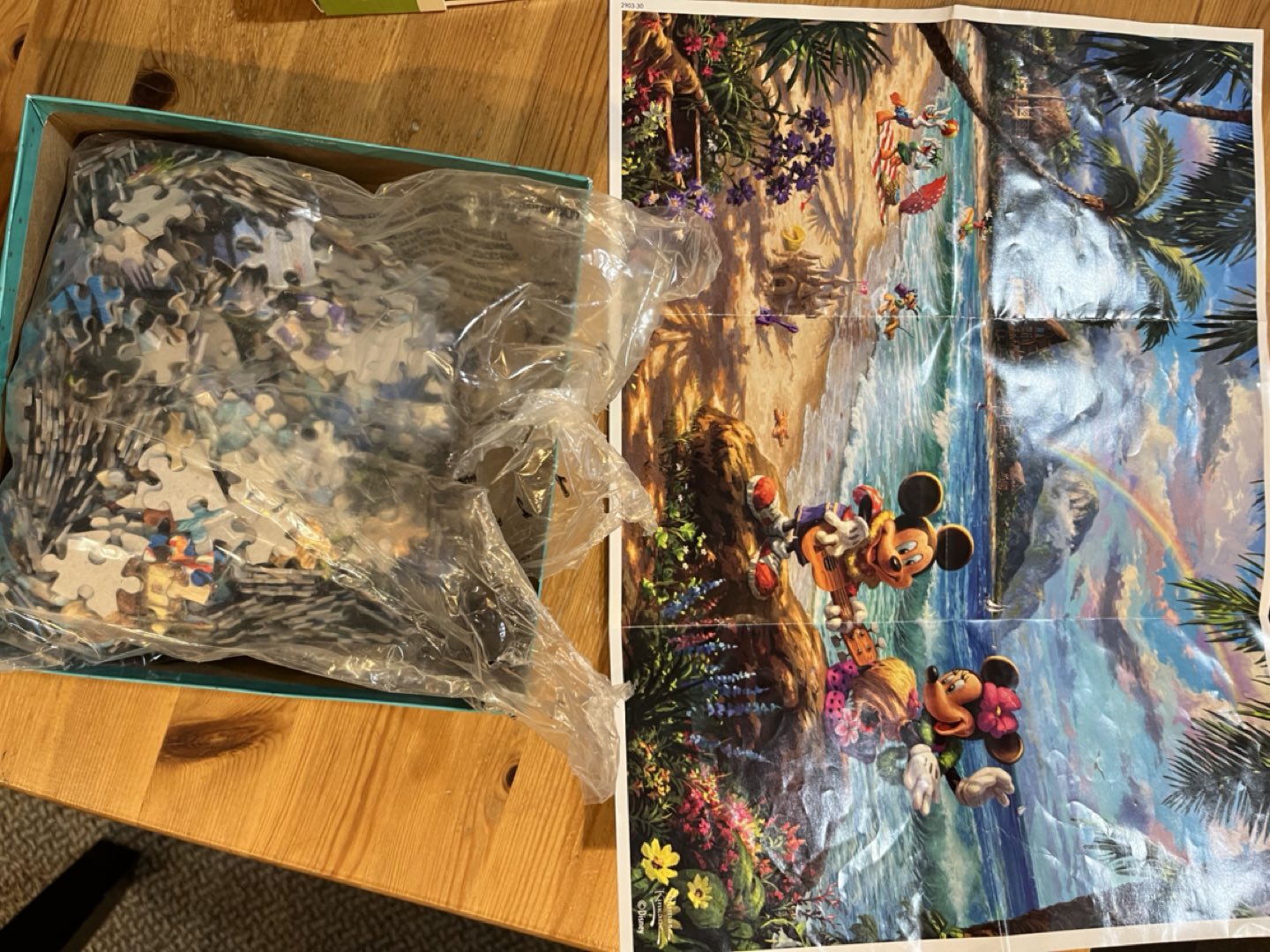 Disney/Thomas Kinkade 750 piece puzzle - photo 4