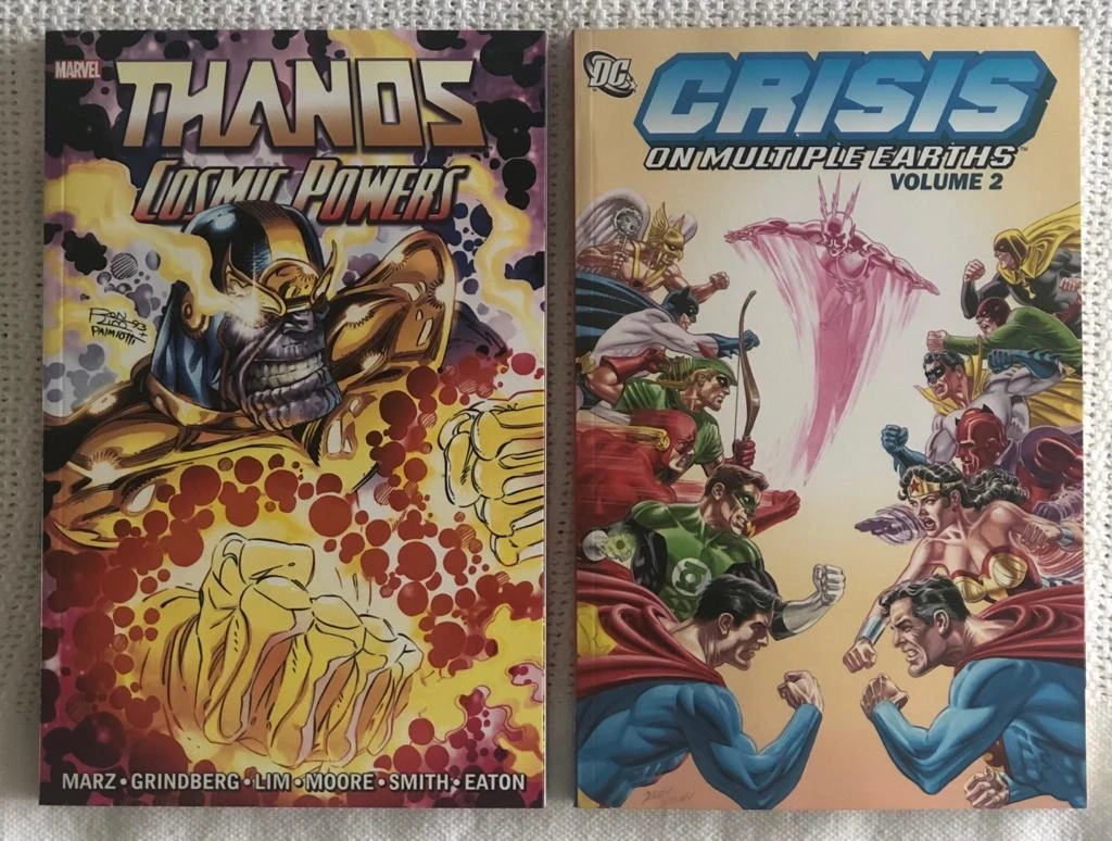 Marvel & DC Books $19.00 Both - NEW thumbnail