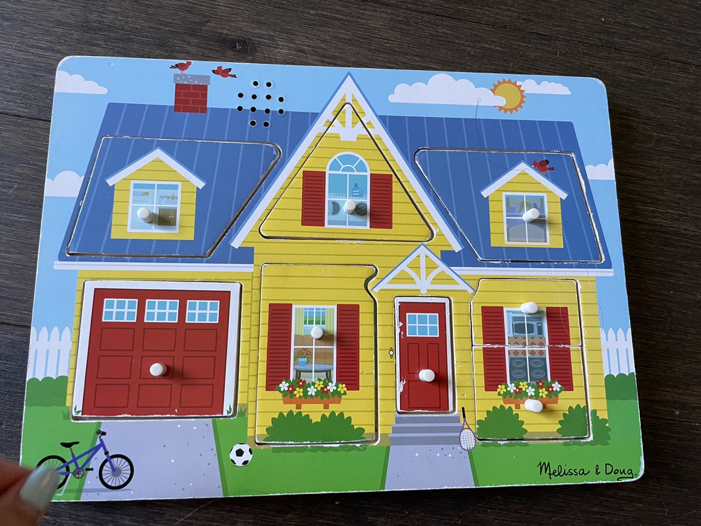 Melissa and Doug wooden puzzles - photo 3