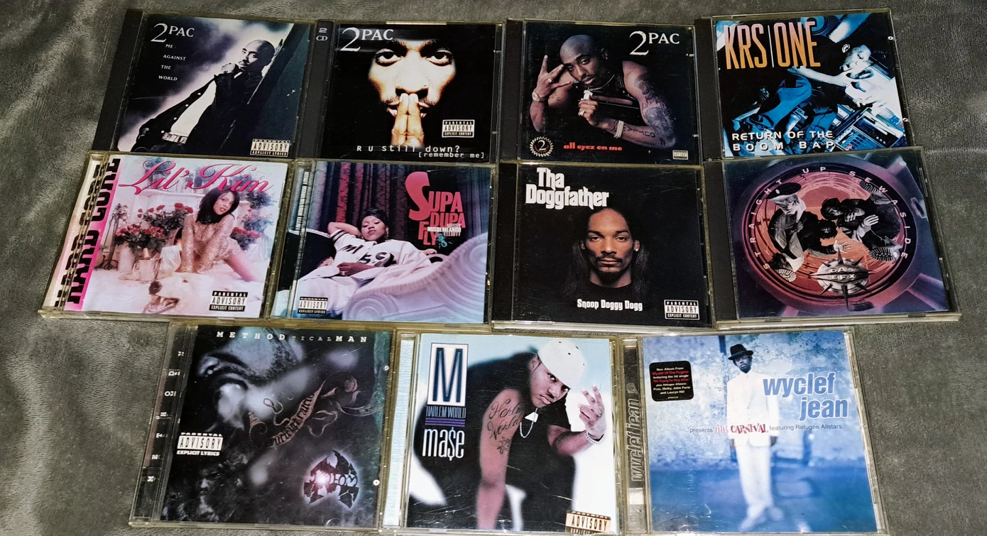 VINTAGE HIPHOP CLASSIC CD BUNDLE ONLY $20 FOR ALL