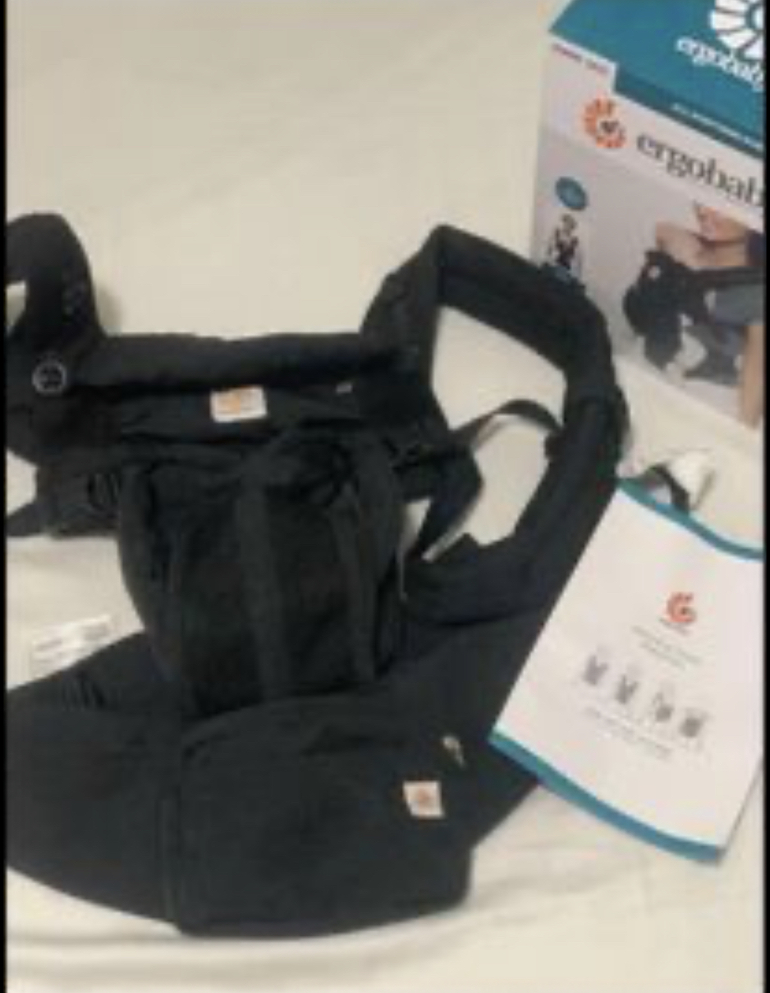 Ergo baby - omni 360 carrier mesh (Onyx) image indicator(3)