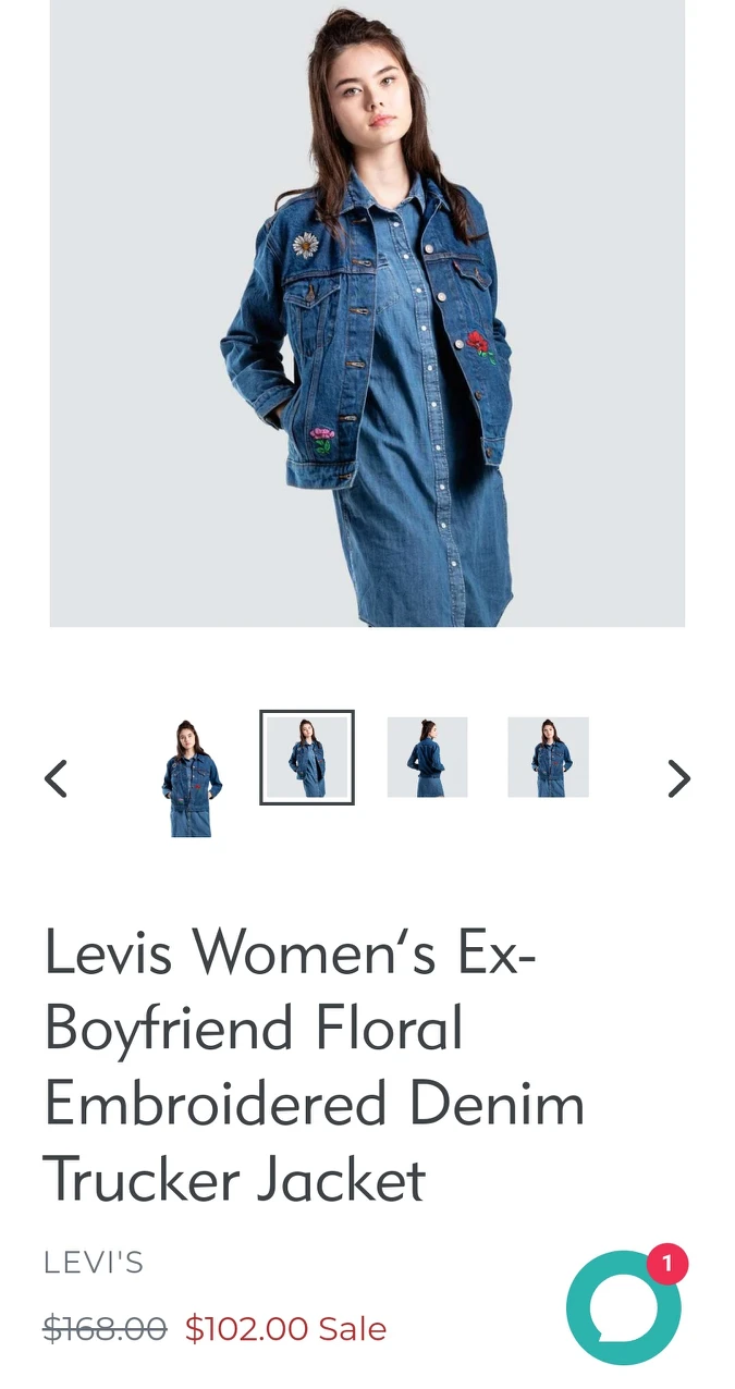 (New)Levis women's jacket image indicator(3)