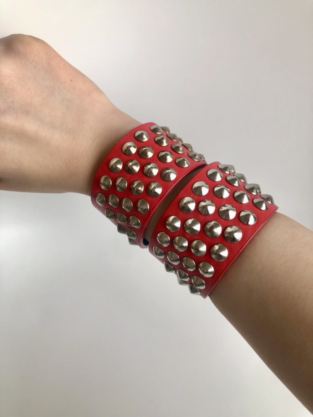 Two Studded Wristbands