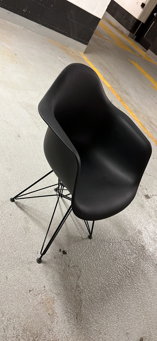 Black Eiffel chair - photo 2