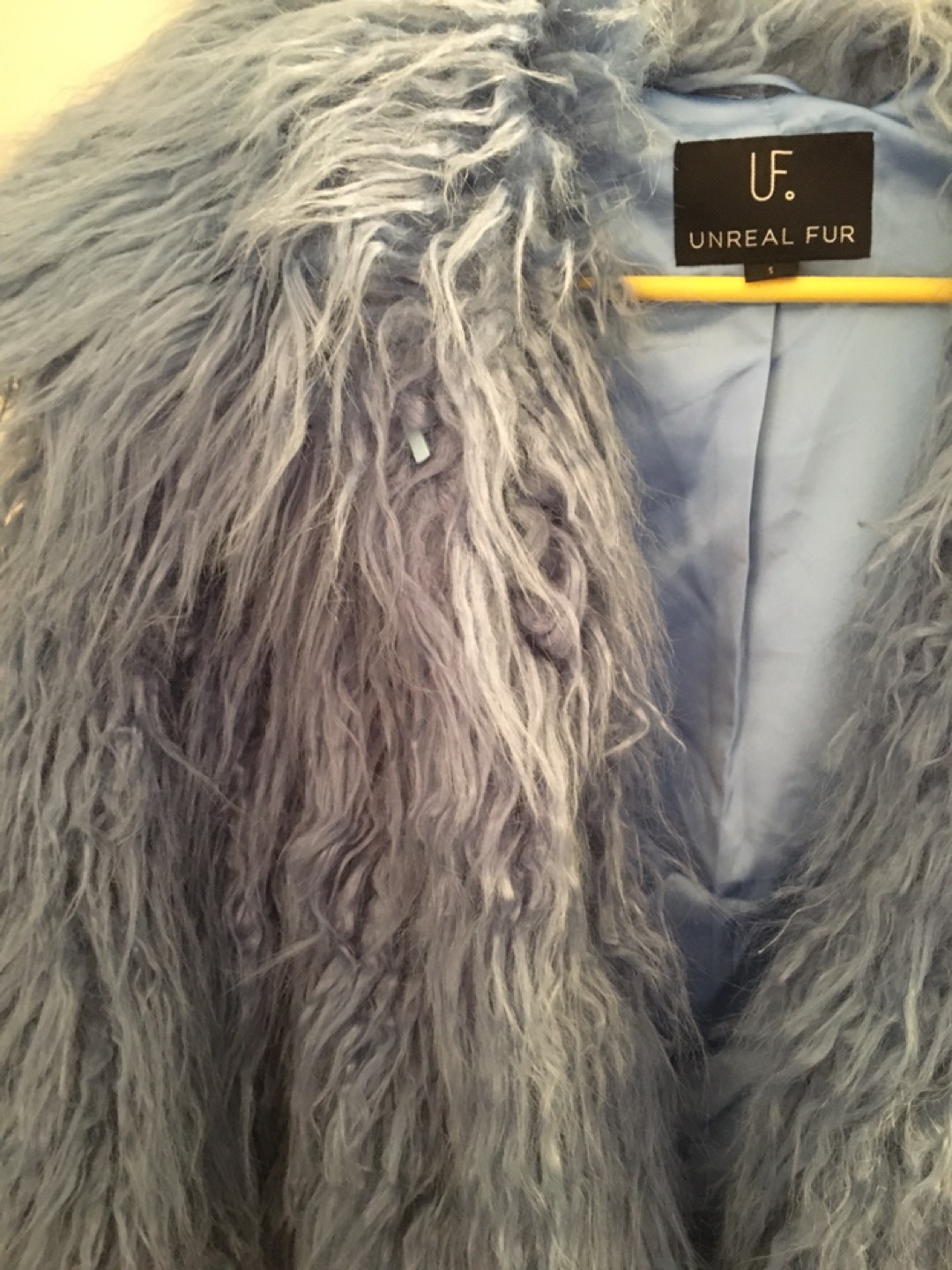 Unreal Fur Brand New Faux Fur Coat size S image indicator(5)