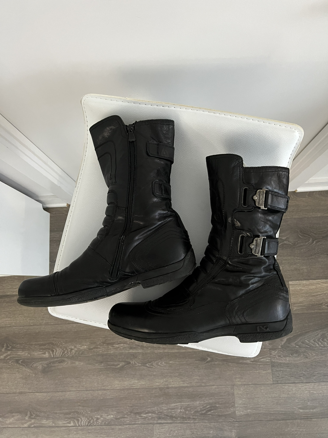 Made in Italy 🇮🇹 Black Leather Boots - photo 3