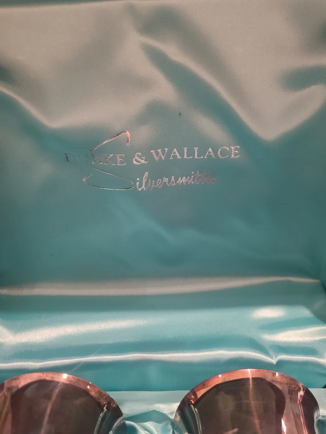 silver wine goblets by BURKE AND WALLACE SILVERSMITHS - photo 2