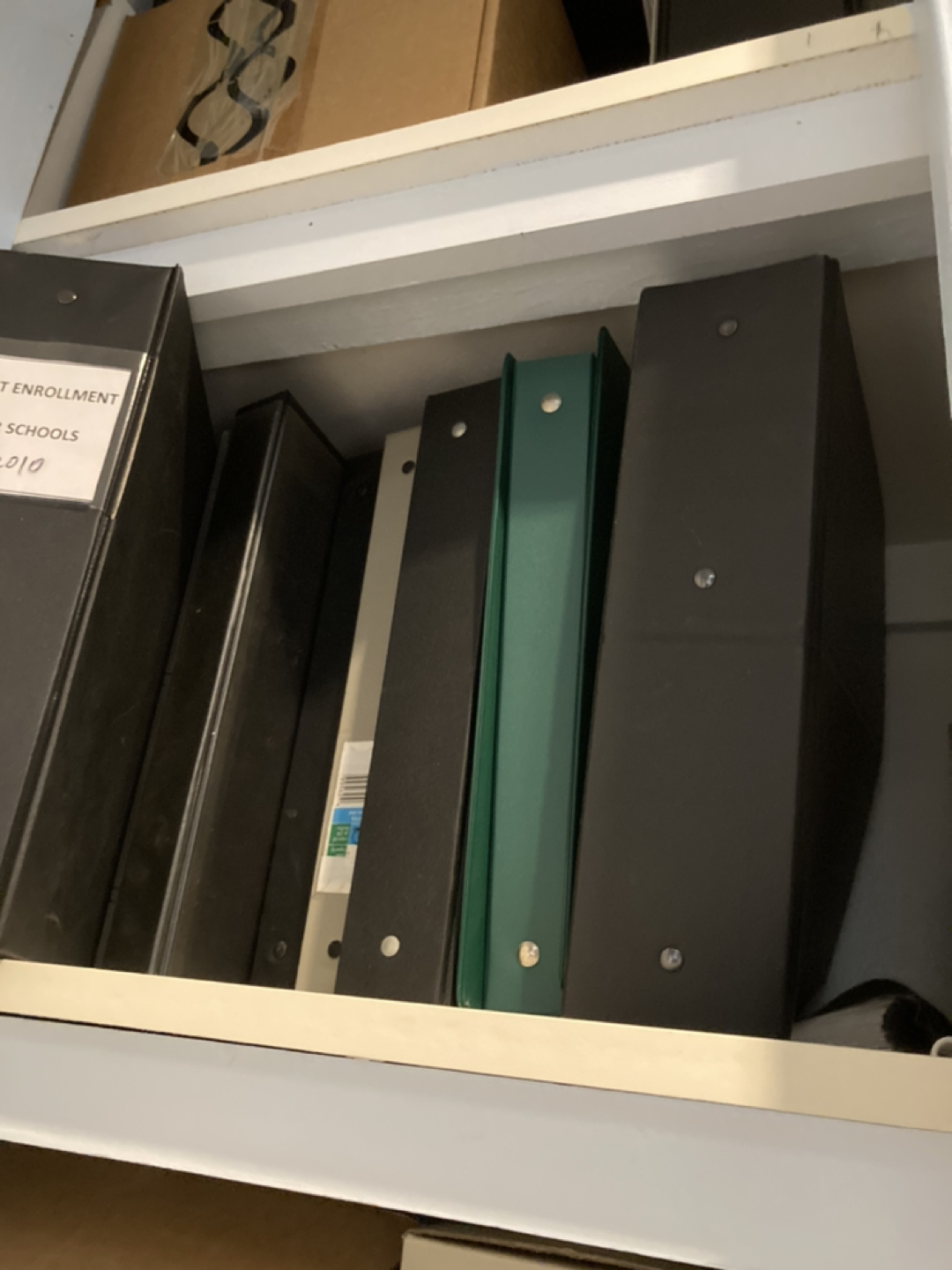 Lots of binders