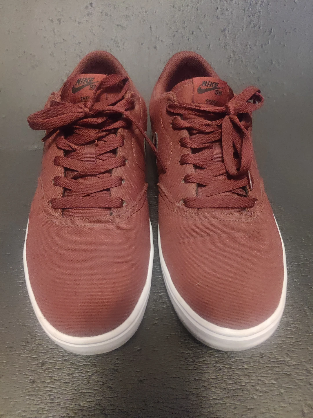 Men's Red Sb Check Solarsoft Canvas - photo 2