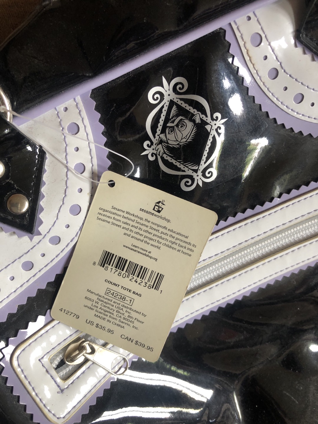 Sesame Street ‘Count tote bag’ #freecycle image indicator(2)