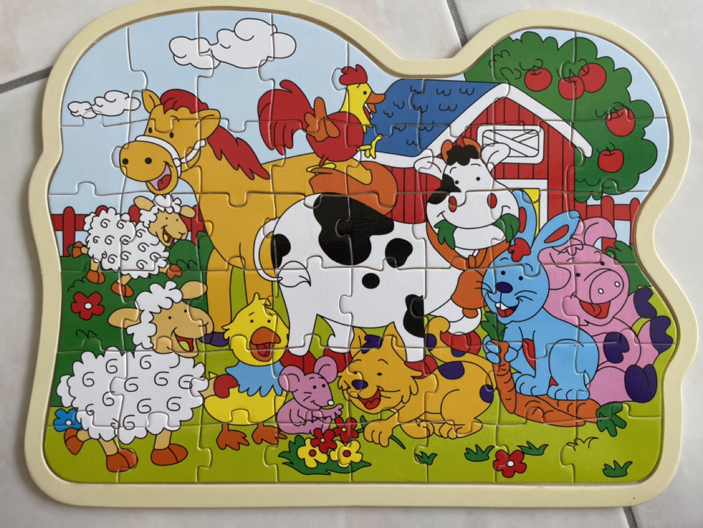 Kids puzzles: 3 puzzles sold together - photo 4