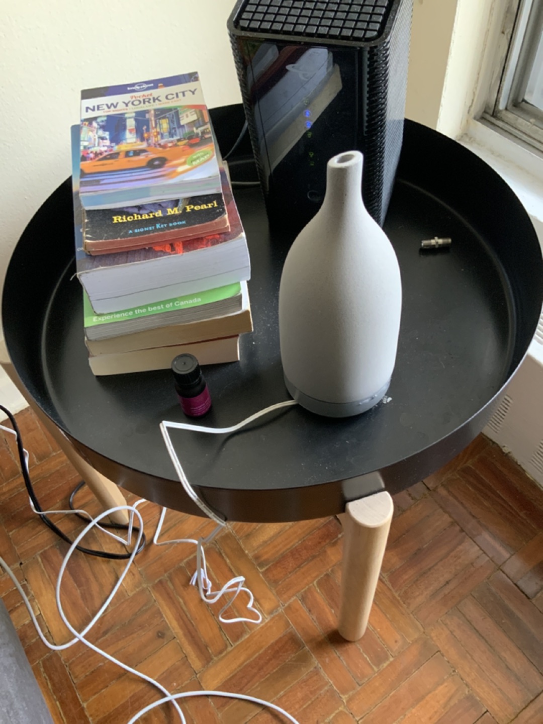 MOVING SALE IKEA Round Side Table/ Coffee Table thumbnail