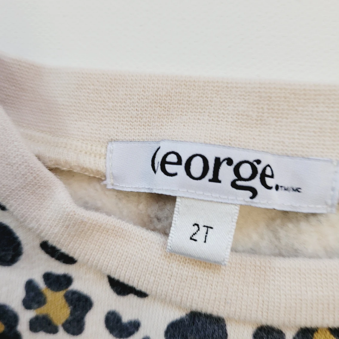 Toddler Leopard Print Sweater 2T image indicator(3)