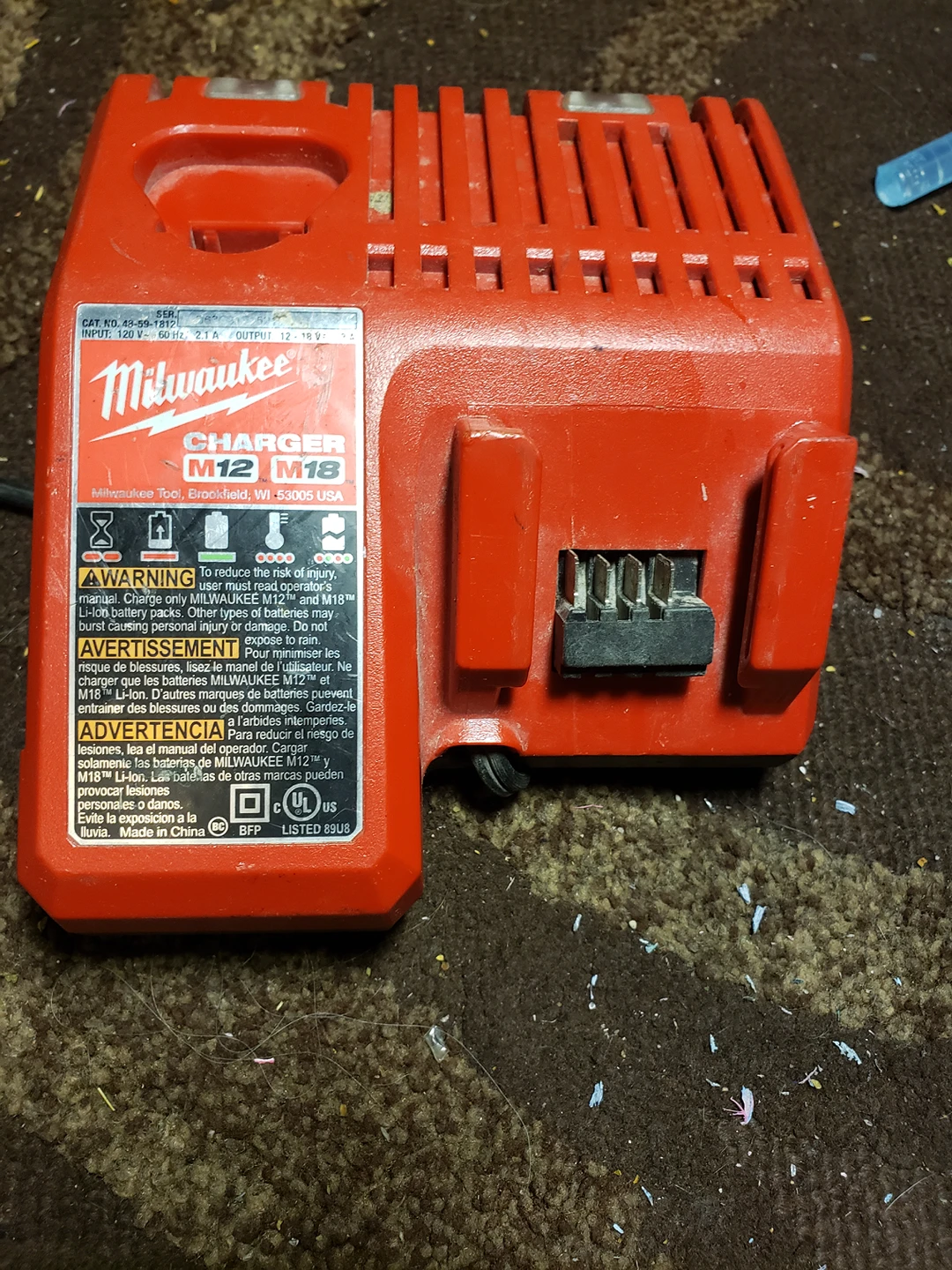 Milwaukee M12 M18 Charger