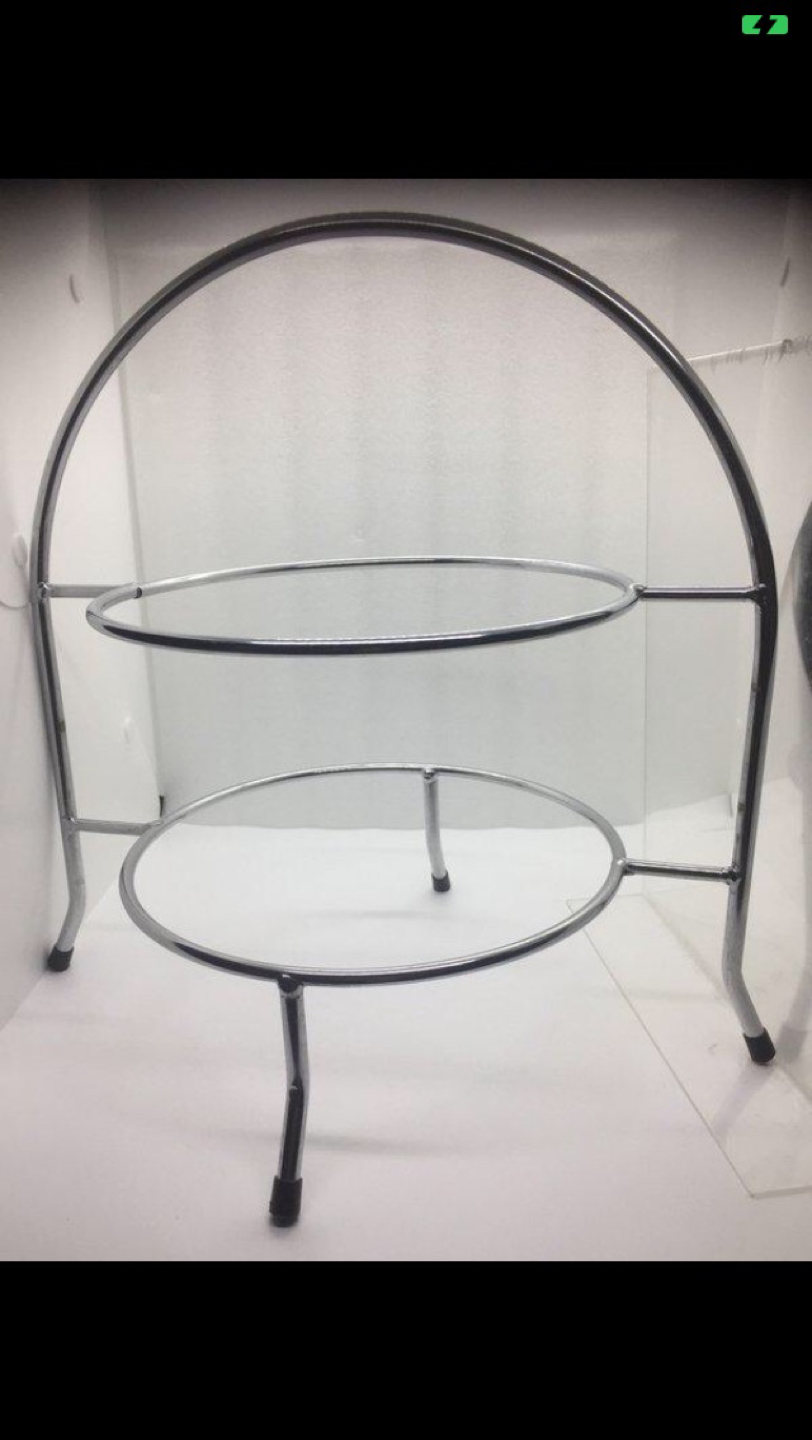 #freecycle 2-tier Plate Stand
