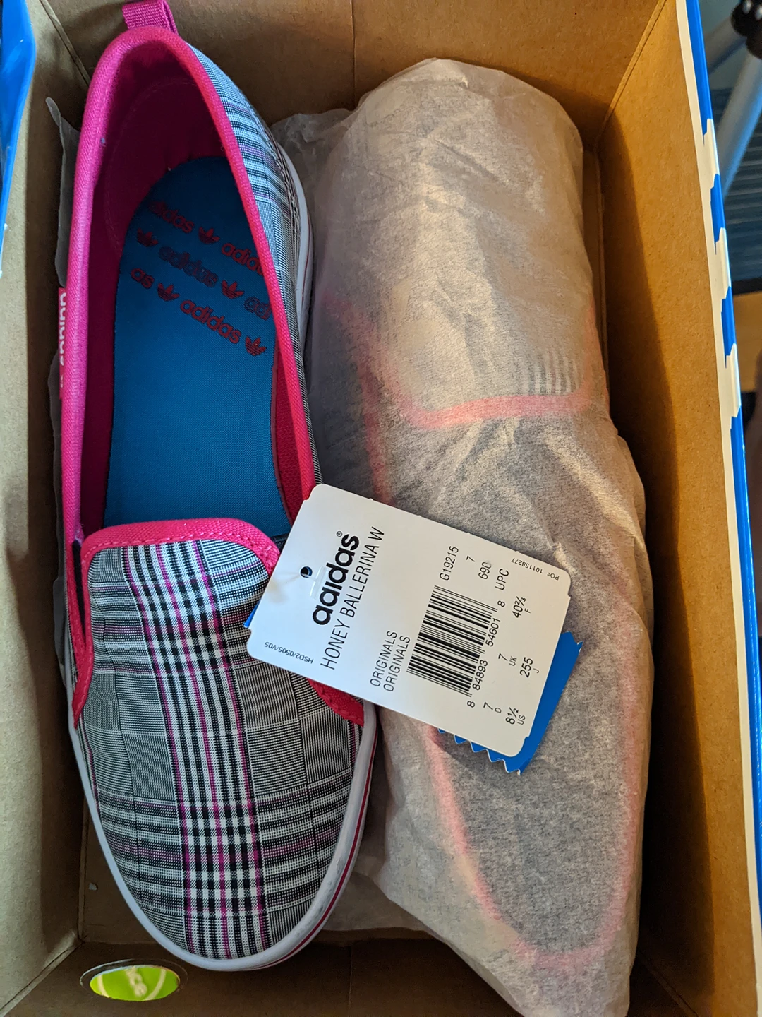 adidas - brand new never worn slip on shoes thumbnail