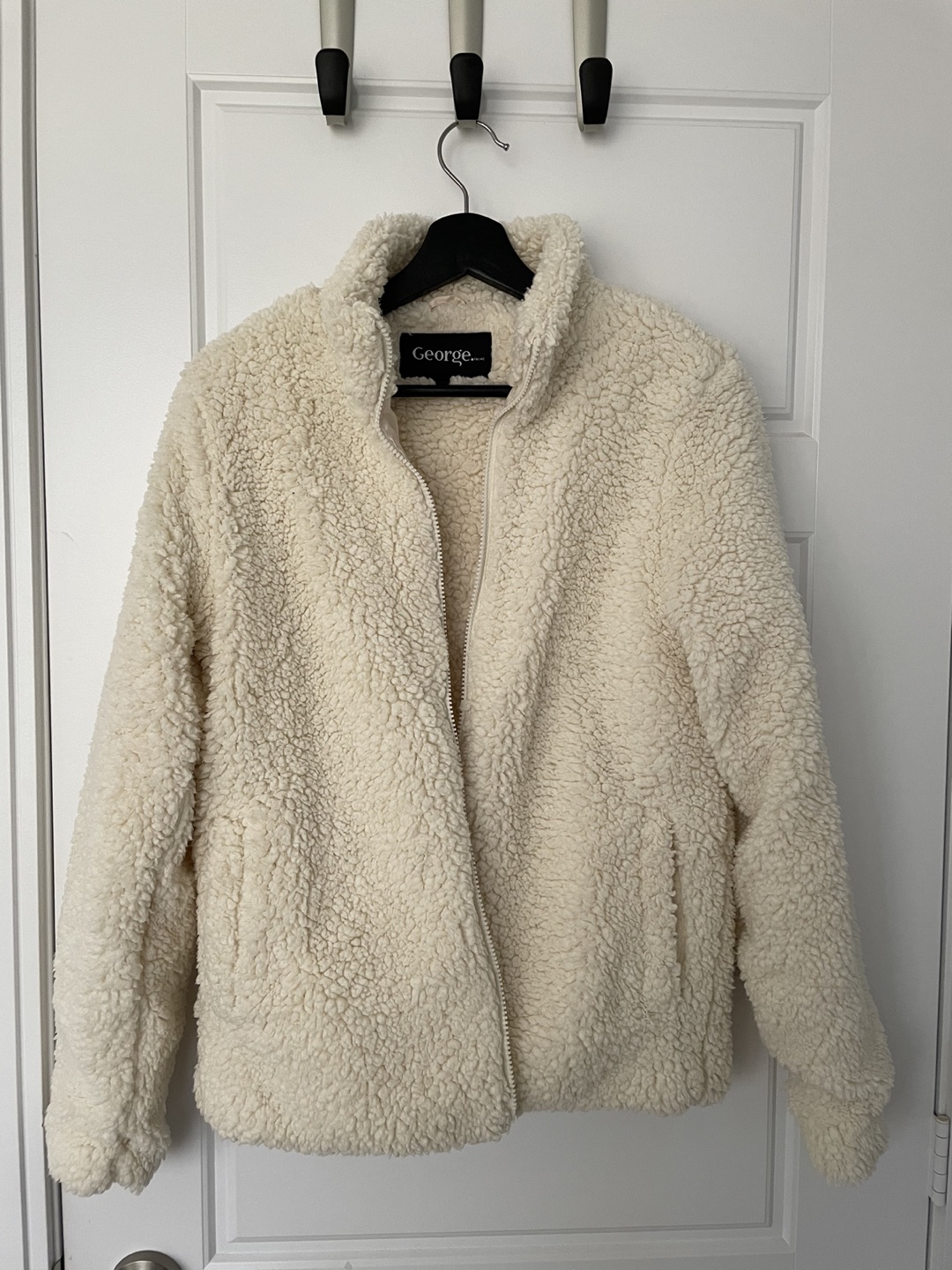 Fluffy teddy jacket!