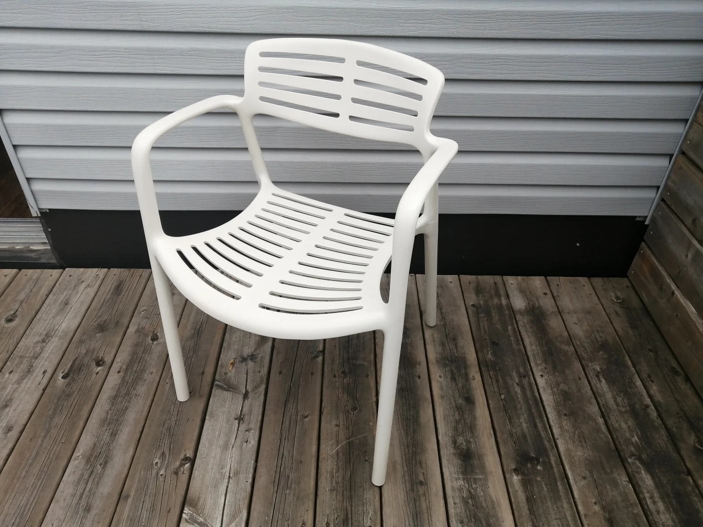 Stacking Patio Dining Chairs (set of 4) - photo 3
