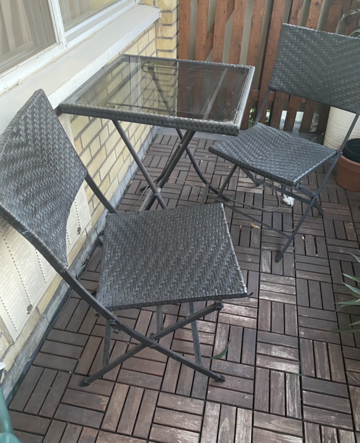 Patio set