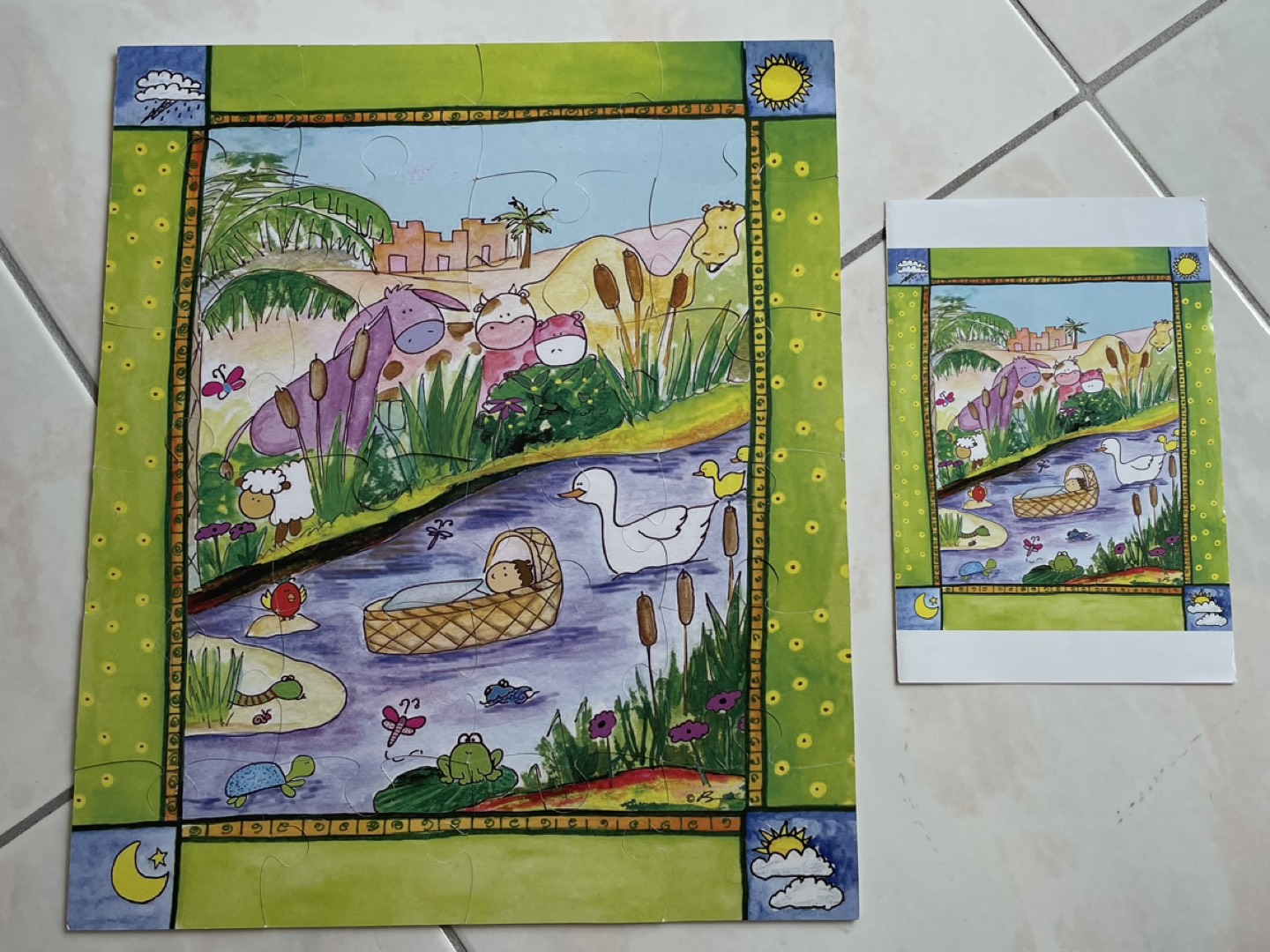 Kids puzzles: 3 puzzles sold together - photo 2