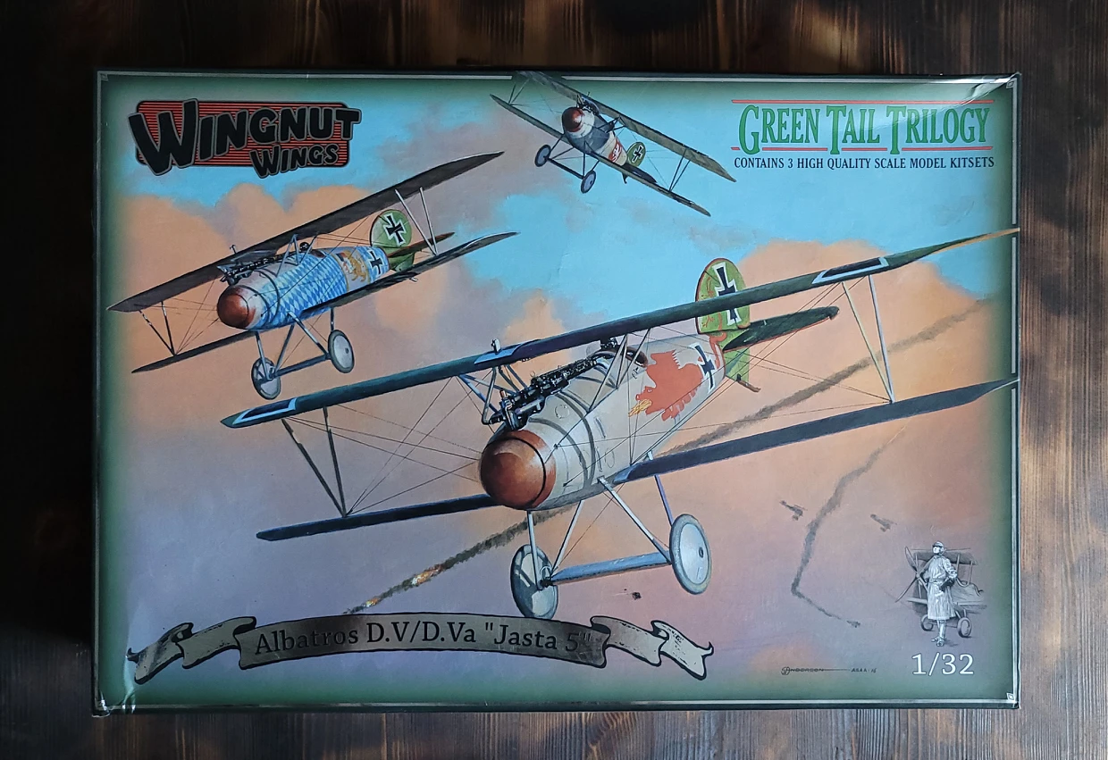 Wingnut Wings Green Tail Trilogy / Albatros D.V/D.Va "Jasta 5" thumbnail
