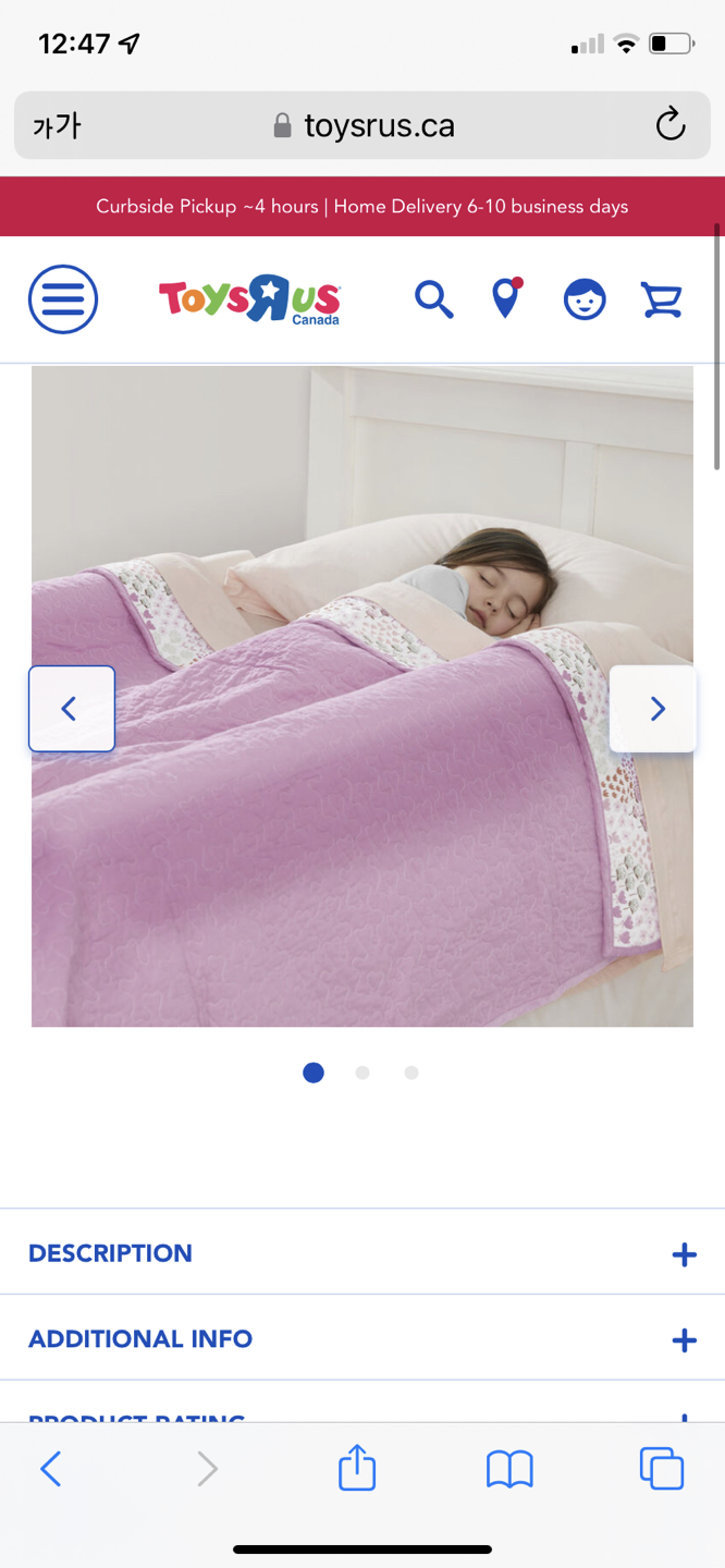 Bed guard for kids