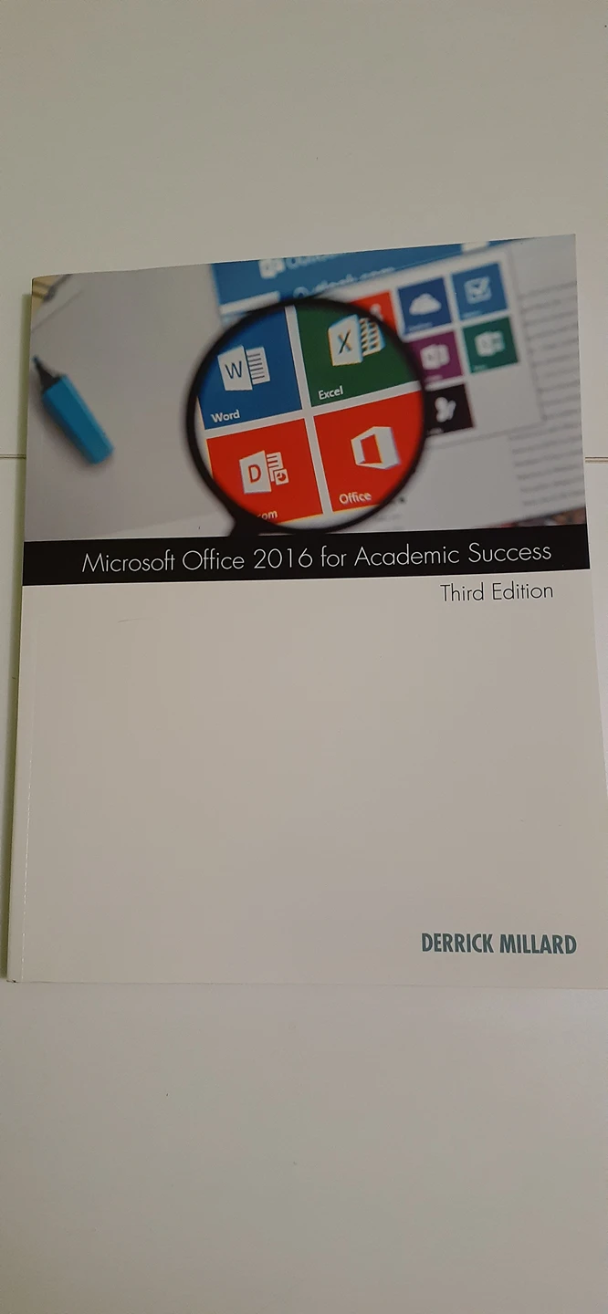 Microsoft Office 2016 Third Edition