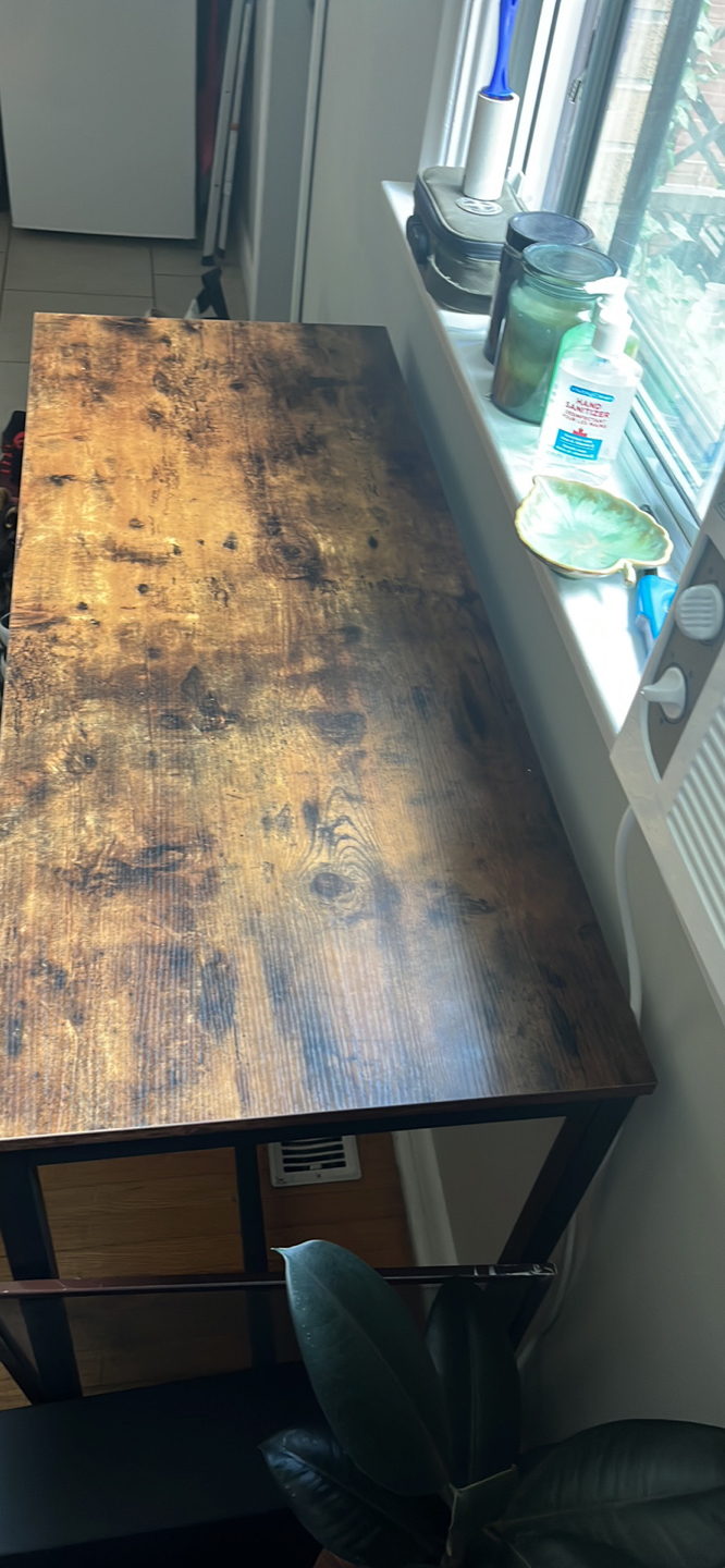 HOOBRO bar table set with 2bat stools - photo 4