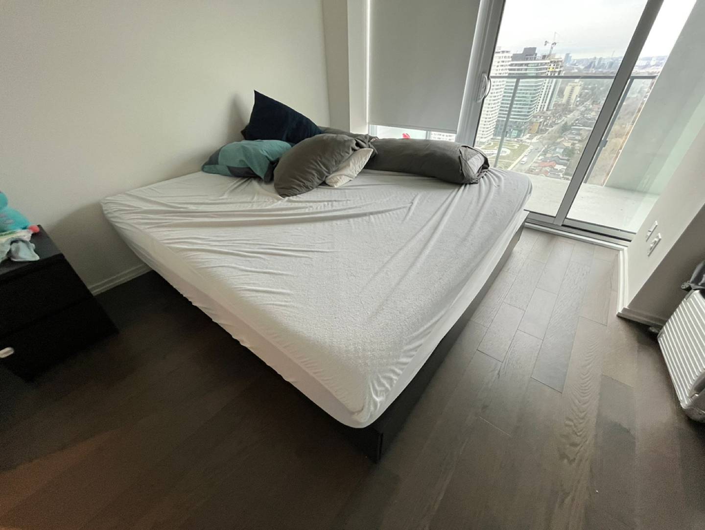 IKEA bed frame with storage - photo 2