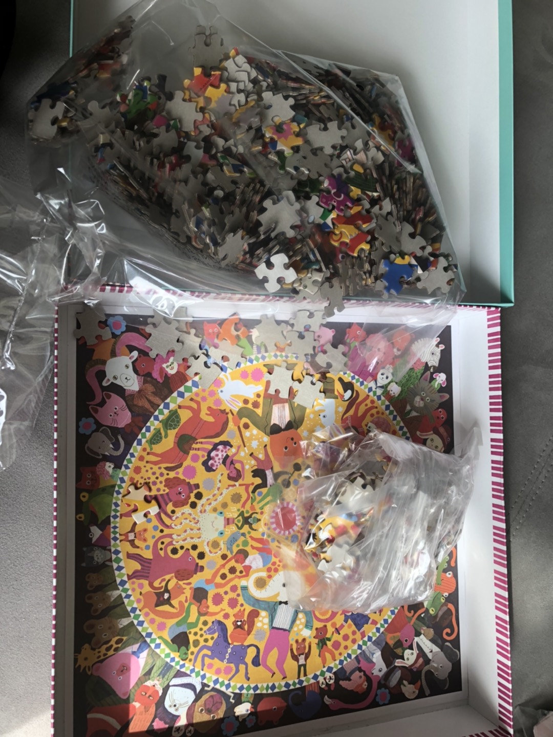 Eeboo 1008 piece puzzle-circus - photo 2