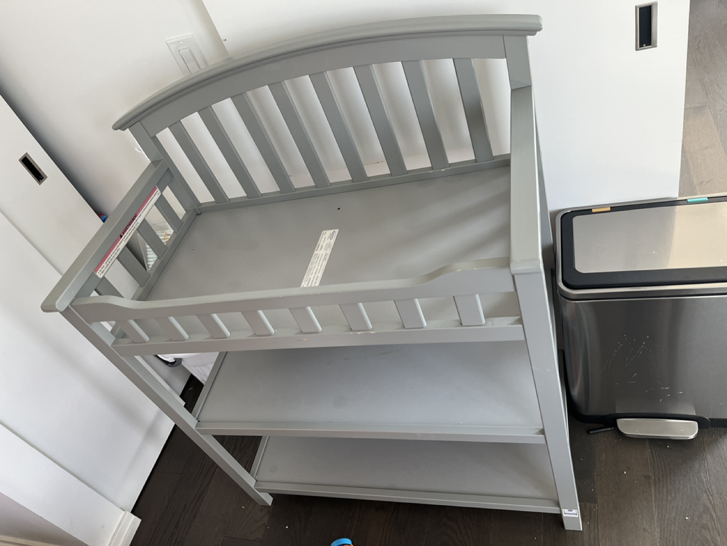 Baby changing table